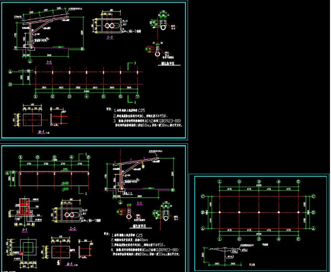 恩施钢构汽车棚设计