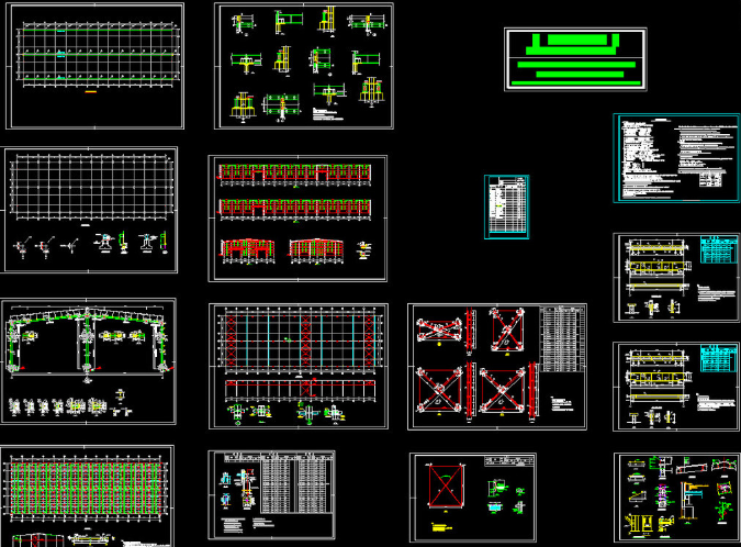 恩施仓库钢结构施工图片