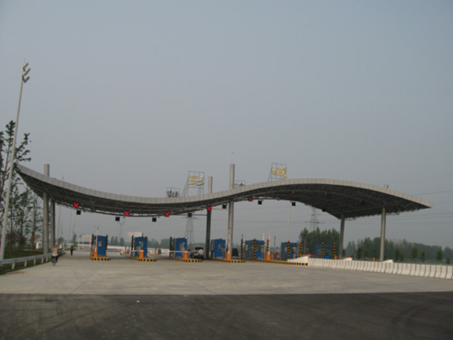 恩施收费站网架工程