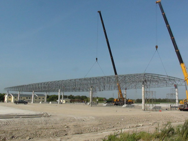 恩施收费站网架工程